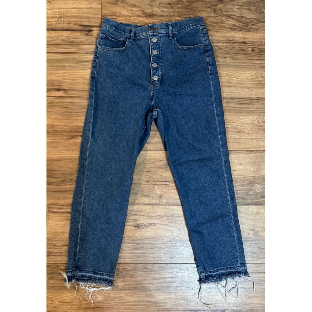 Women's Express Super High Rise Mom Jean